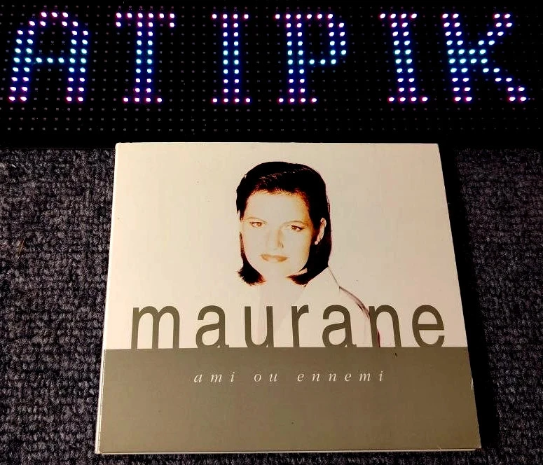 🥇Maurane - Ami Ou Ennemi - CD Album Culte 1991 💿